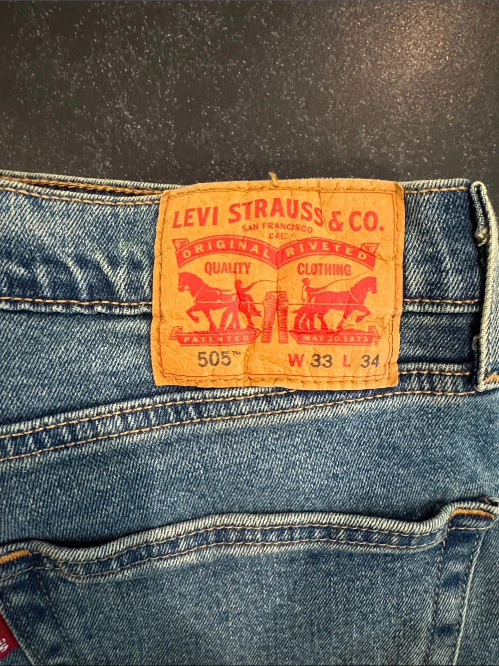 Levi's Light Blue Slim Straight 505 Men's Jeans